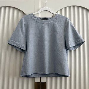 Kate Spade Saturday Chambray/Denim Top